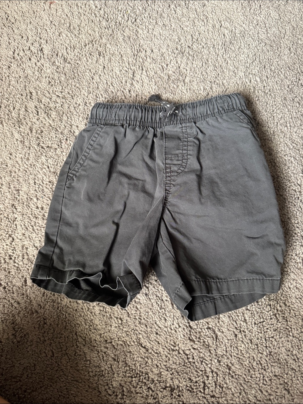 Boys Cat & Jack Gray Pull-On Shorts